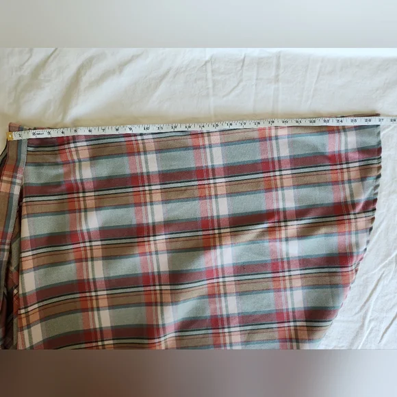 Plaid A-Line Skirt - Picture 4 of 5